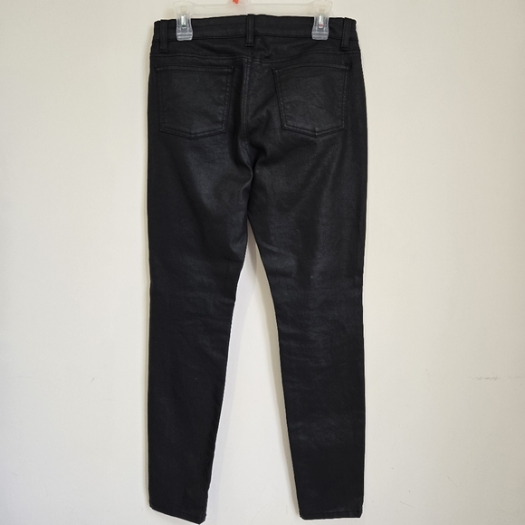 Eileen Fisher Wax Coated Jeans Organic Cotton - Picture 9 of 15